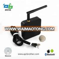 BLE4.0 wifi and bluetooth IoT receiver  with tracking iBeacon Eddystone BLE beacon location